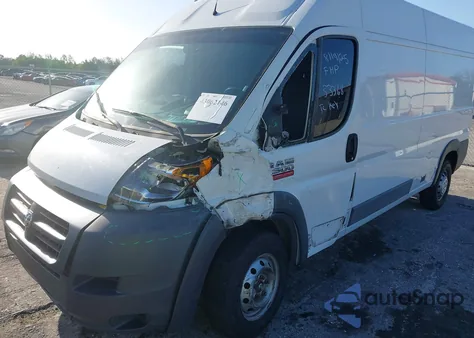 2015 Ram Promaster 2500 High Roof from USA, damaged, VIN 3C6TRVDG7FE509176